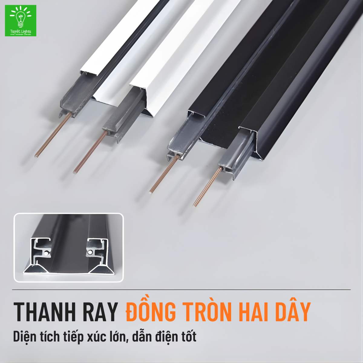 đèn rọi ray – giải pháp vừa đẹp, vừa hiệu quả để “biến không gian quán của bạn thành nơi khách muốn ở lại thật lâu.”